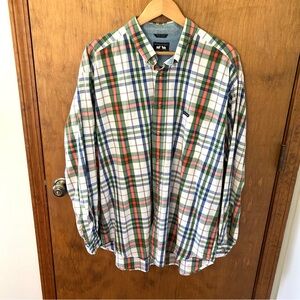 Woods & Gray Cotton Long Sleeve Plaid Shirt. Size XL.